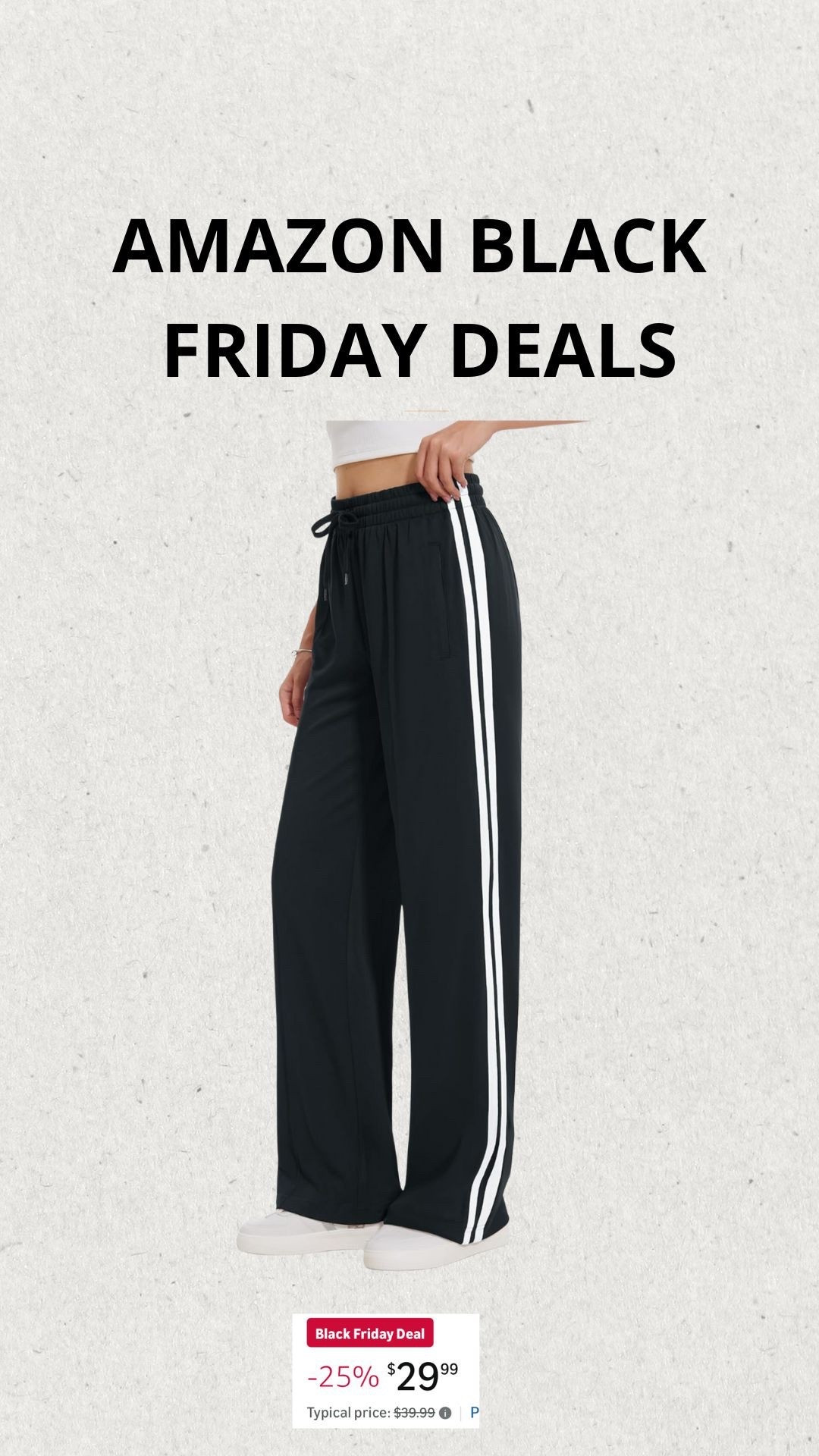 My favorite Amazon track pants on sale!! They run TTS. I got a small and 30in regular inseam. I’m 5’6"

#LTKSaleAlert