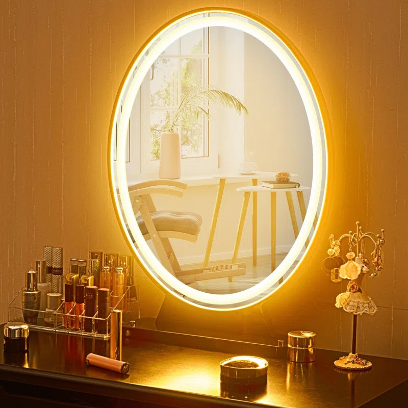 Cevin Hollywood Lighted Makeup Mirror | Wayfair North America