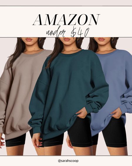 The ultimate cozy crewneck that is perfect for lounging this winter.

Amazon fashion finds//cozy crew necks//holiday gift guide

#LTKstyletip #LTKHoliday #LTKGiftGuide