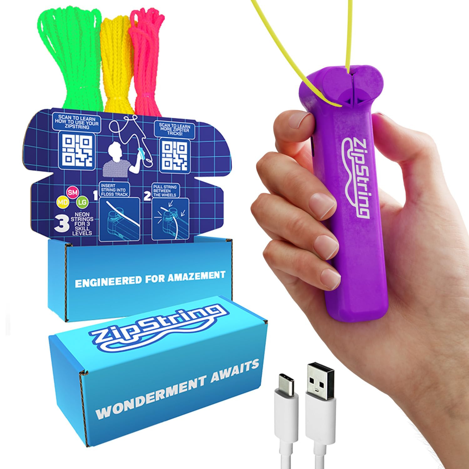 Original - As Seen on Shark Tank - Classic Rope Launcher Toy, Perfect for Kids & Adults - Fly a S... | Amazon (US)