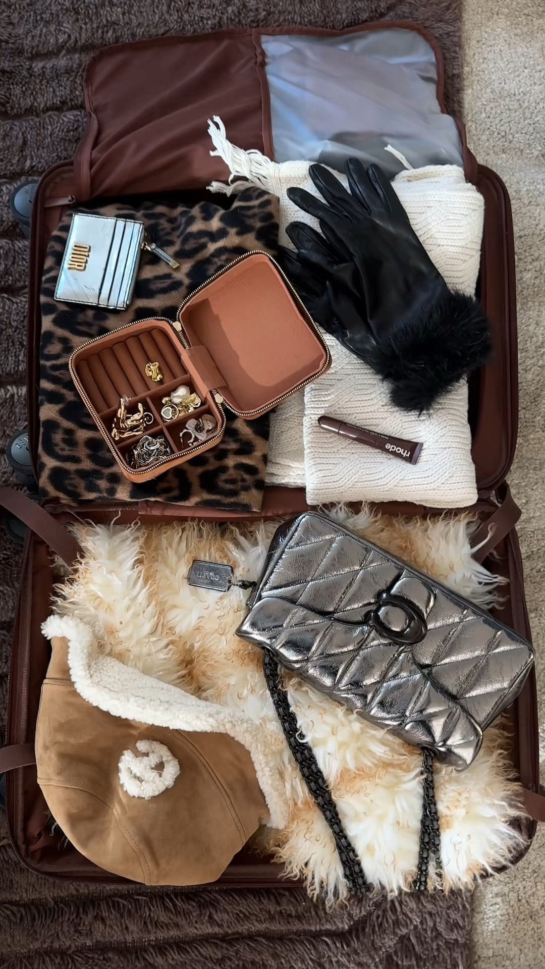 PACKING ESSENTIALS for a winter girls trip 🤍 

#LTKTravel #LTKvlog #LTKselfcare