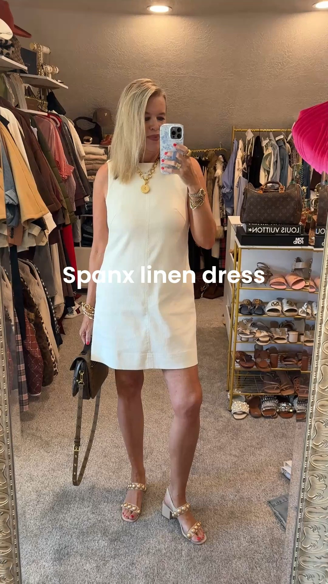 Sunday style

Faith and fashion
⚠️ save 15% on Spanx with code 
Deardarcyxspanx 

Spanx linen dress full lined with pockets  zip back 
Chic and looks and feels so good.  I am in a med 

Comes in a couple colors

Cecelia New York  gold stud suede sandals block heel 

All jewelry Julie coz 

Bag Louis Vuitton

#LTKootd #LTKgrwm #LTKOver40