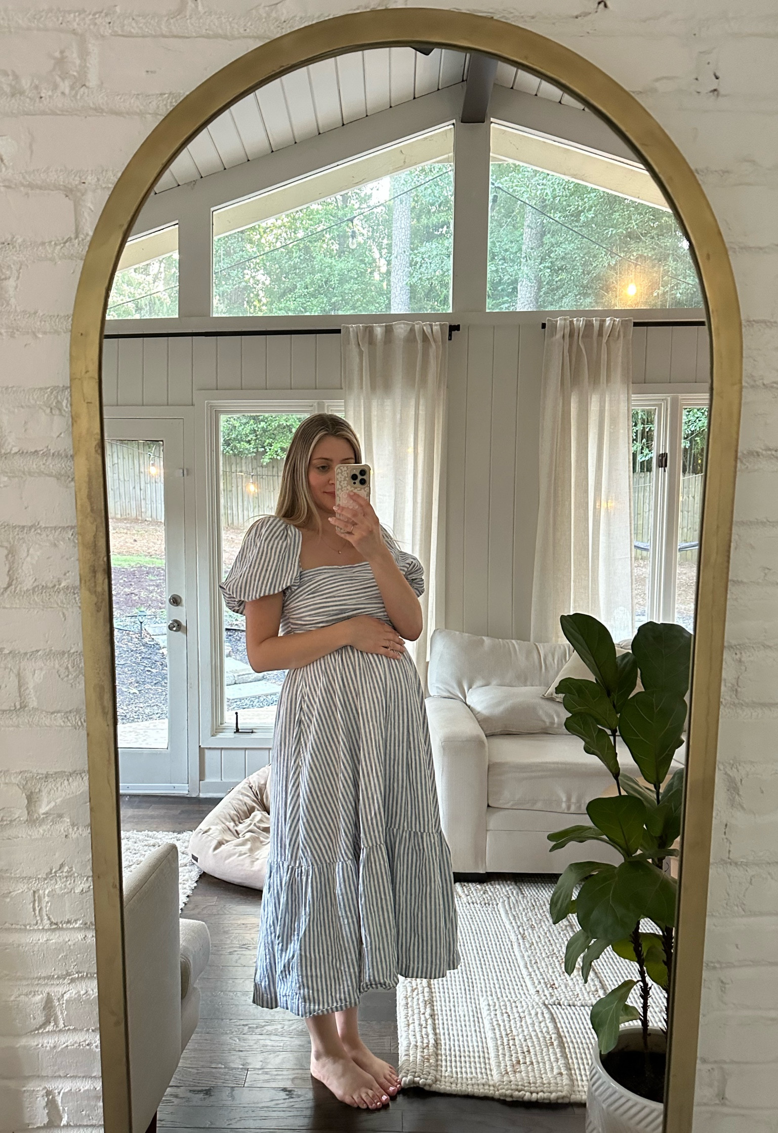 Perf bump friendly dress🤍

#LTKBump