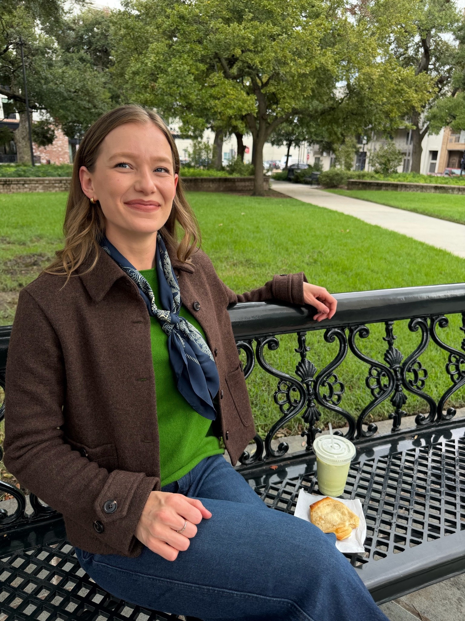 I am loving all the unexpected pops of color this autumn—especially when paired with rich shades of brown. This bright green cashmere sweater from @jcrew  is such a fun way to bring a little color into a classic fall wardrobe, while still feeling timeless and easy to wear. #injcrew, #ad

#LTKgrwm #LTKSeasonal #LTKootd
