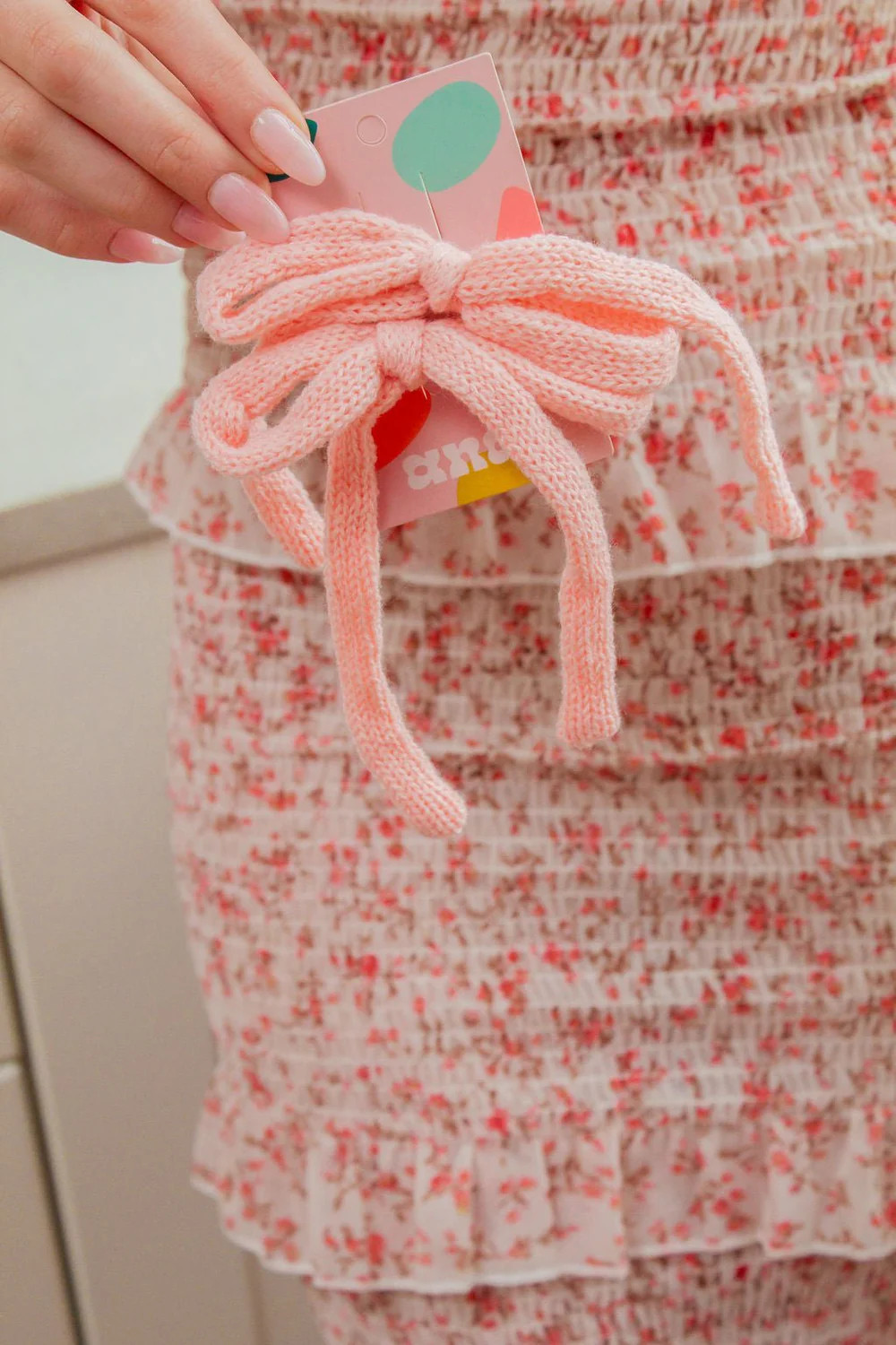 2-Pack Knit Bow Clips | Shop Andi