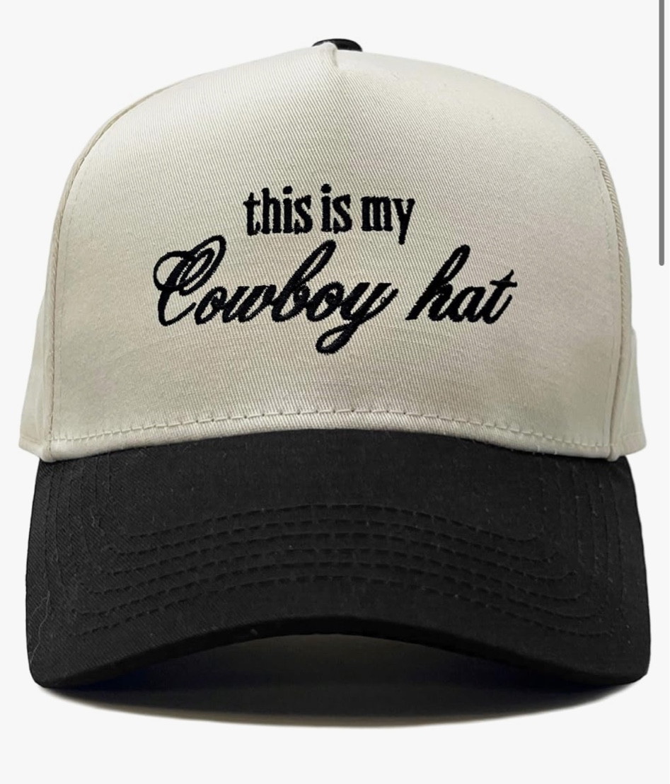This is my cowboy hat trucker 

#LTKStyleTip #LTKFindsUnder50 #LTKSummerSales
