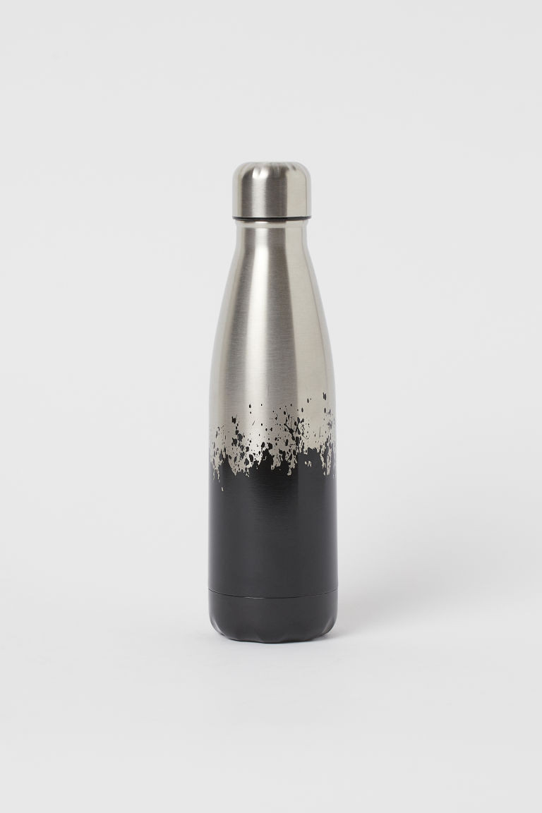 H & M - Metal Water Bottle - Black | H&M (US + CA)