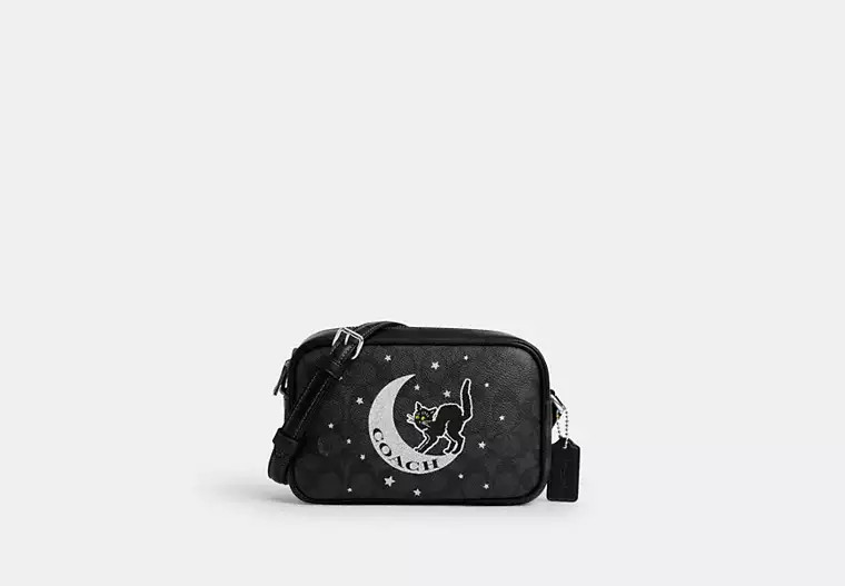 Mini Jamie Camera Bag In Signature Canvas With Halloween Graphic | Coach Outlet US