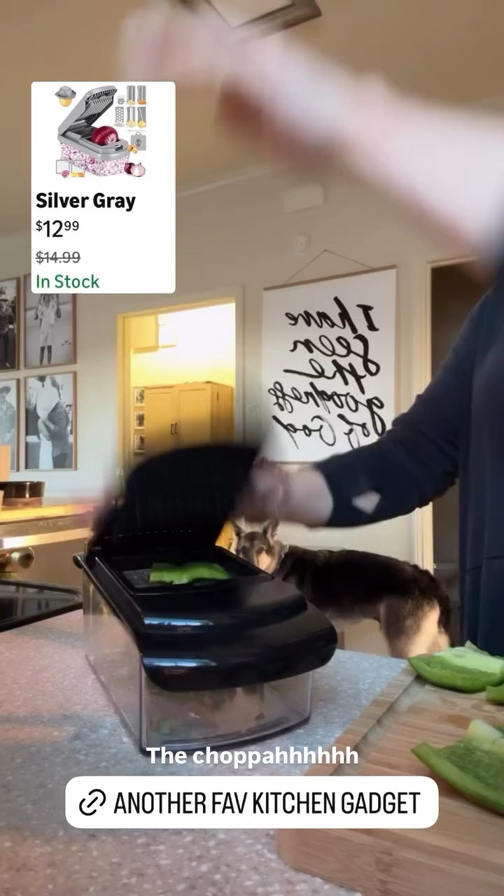 This is the Ultimate Kitchen Gadget! You can cut your kitchen prep in half. I use it to chop all of my vegetables for soups!! 🥕🧅🧄

AmazonFind
VegetableChopper
KitchenEssential 

 

#LTKfoodie #LTKHome #LTKdayinmylife