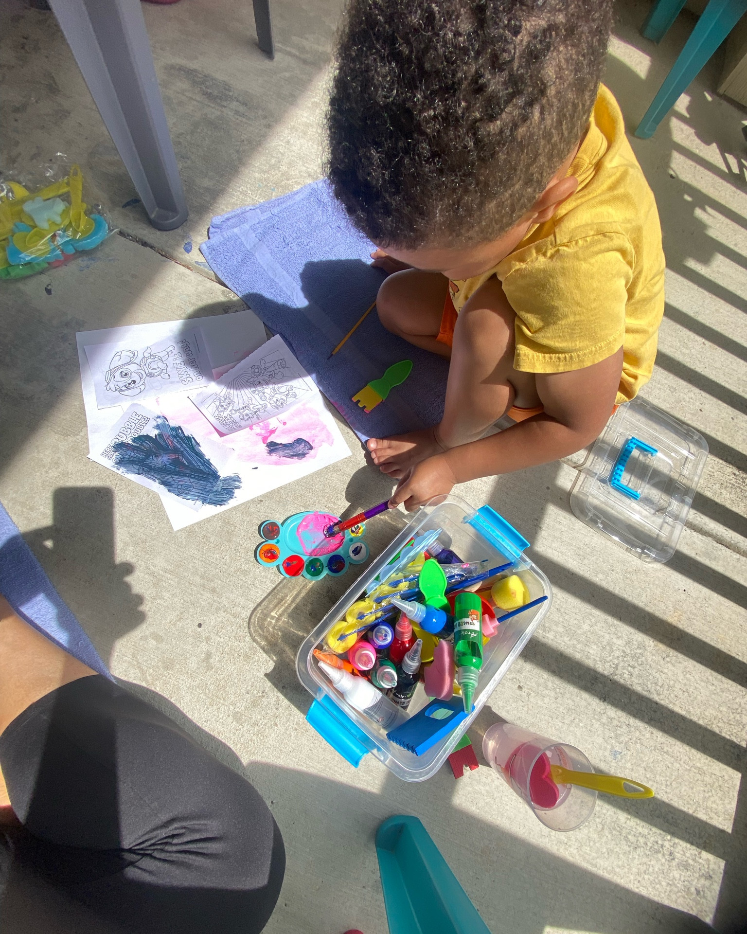 Activities for Kids - Paint Set from Amazon - Kept him busy for awhile 

Activities for Toddlers
Activities for 4 Year Olds 
Activities for little boys 
Finger Painting 
Paint Sets Paint Kits 
Toys for Kids 
Birthday Gift Ideas for Kids 
4 year old birthday gift 
Amazon Toys 

#LTKKids #LTKFamily