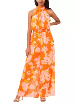 Vince Camuto Women's Floral Halter Maxi Dress | Belk