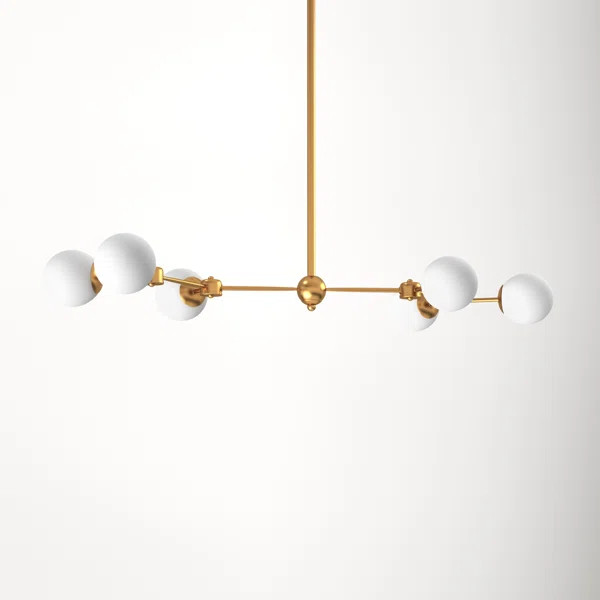Rita Sputnik Modern Linear Chandelier | Wayfair North America