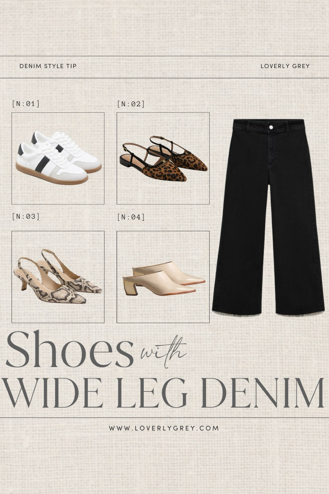 Some of my current favorite fall shoes to pair with wide leg denim! 

Loverly Grey, wide leg jeans, shoe types

#LTKStyleTip #LTKSeasonal #LTKSaleAlert