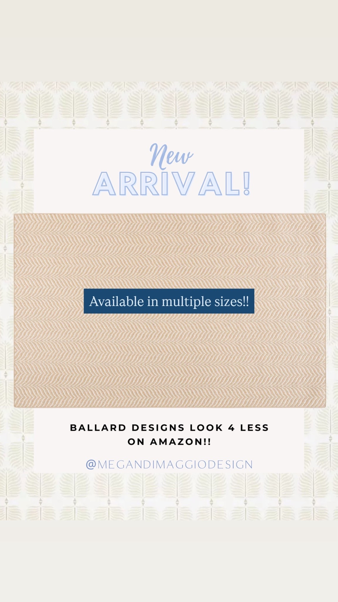 New Ballard Designs Dori sisal rug look for less on AMAZON!! Available in multiple sizes!! 🙌🏻

#LTKSaleAlert #LTKHome