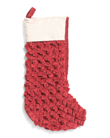 Smocked Stocking | TJ Maxx