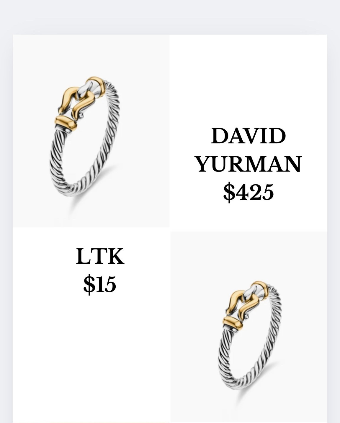 Buckle ring, cable ring, gold jewelry, looks for less, boujee on a budget 

#LTKFallSale #LTKStyleTip #LTKFindsUnder50