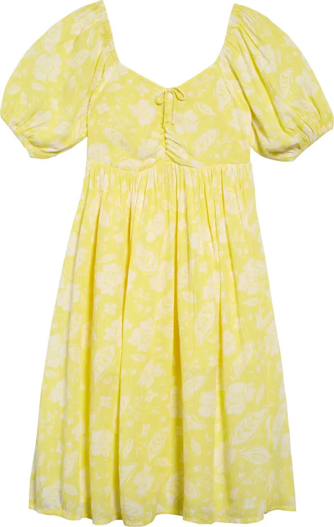 Billabong Kids' Beach Time Floral Print Smocked Maxi Dress | Nordstrom | Nordstrom