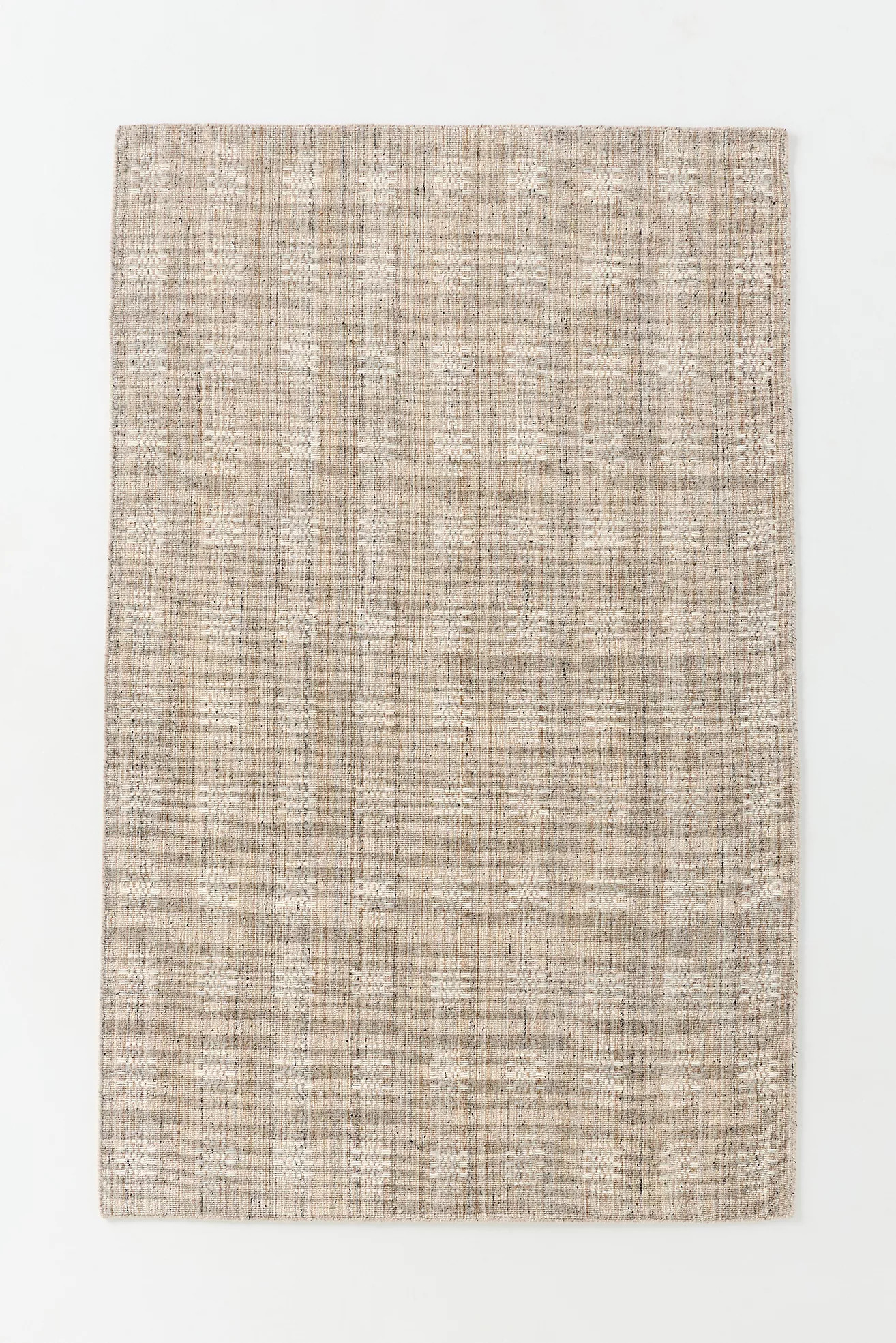 Drexton Geometric Wool Rug | Anthropologie (US)