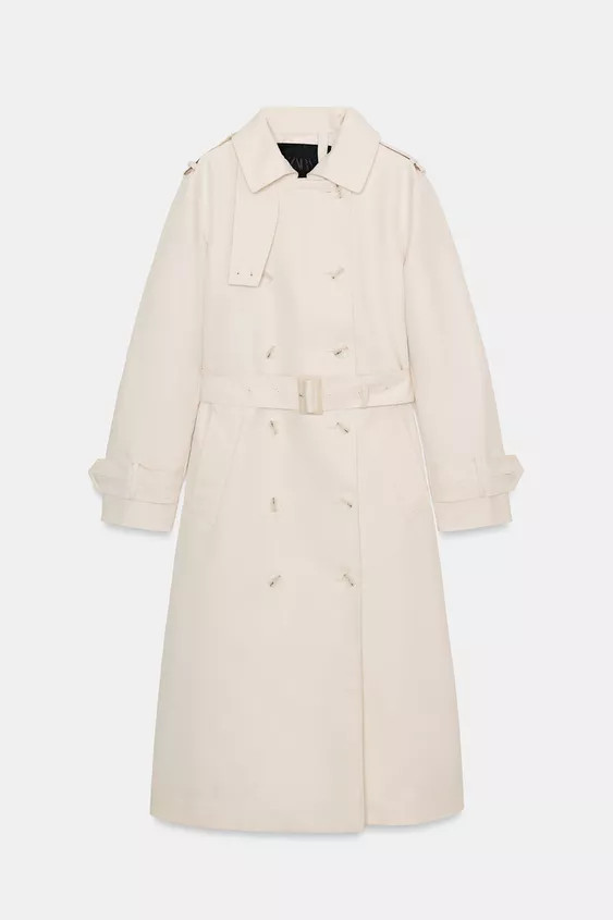 ZW COLLECTION BELTED TRENCH COAT | Zara UK