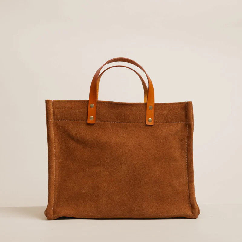 Medium Mimi - Suede Caramel | Parker Thatch