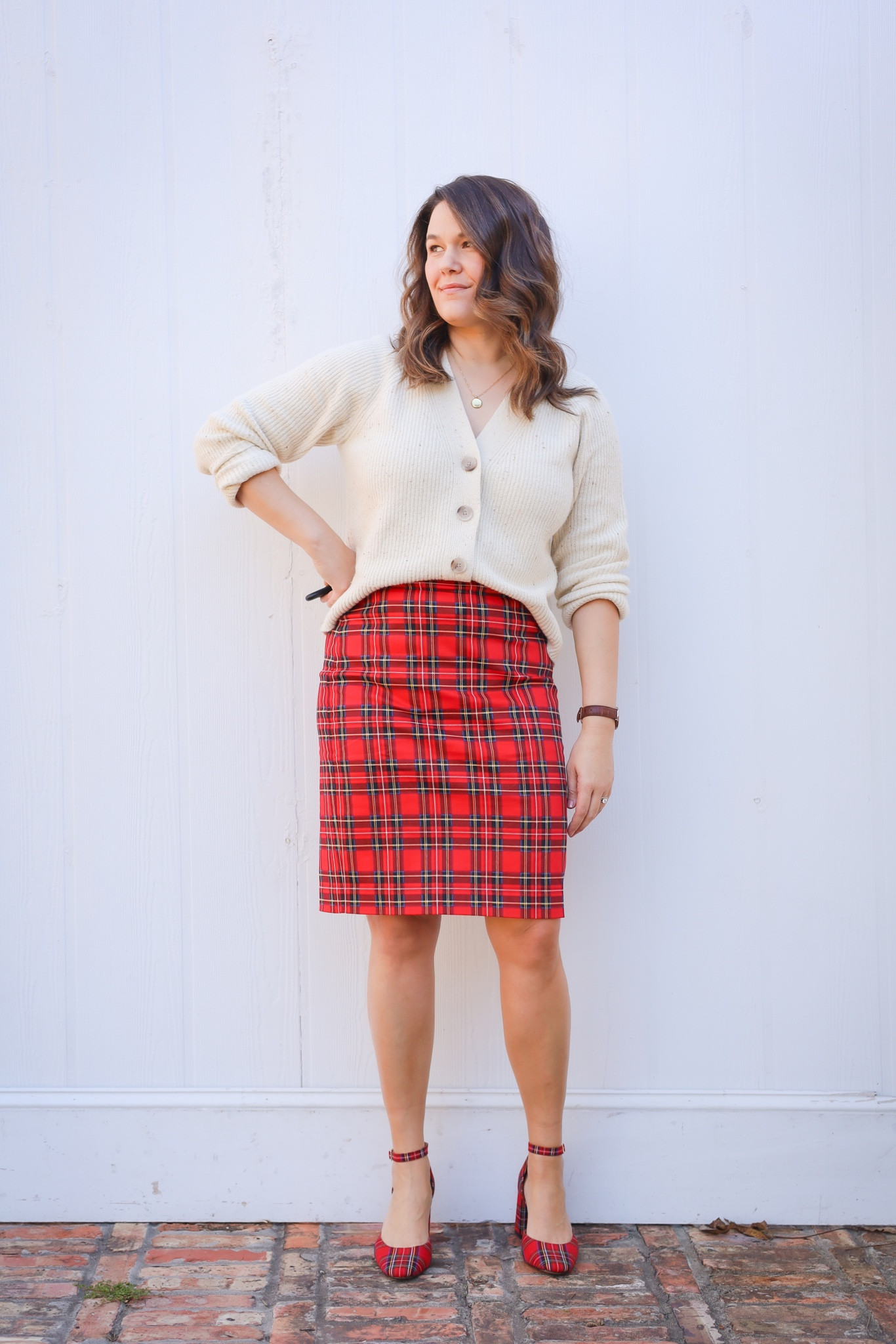 This red tartan skirt is a favorite and currently on sale for a steal. Wearing a size 10 here. 


Tartan skirt, red plaid, Christmas sale, gift guide, red skirt, Christmas plaid, gifts for her, neutral sweater, sweater idea, cozy sweater, plaid heels, Mary janeshoes

#LTKsalealert #LTKHoliday #LTKmidsize