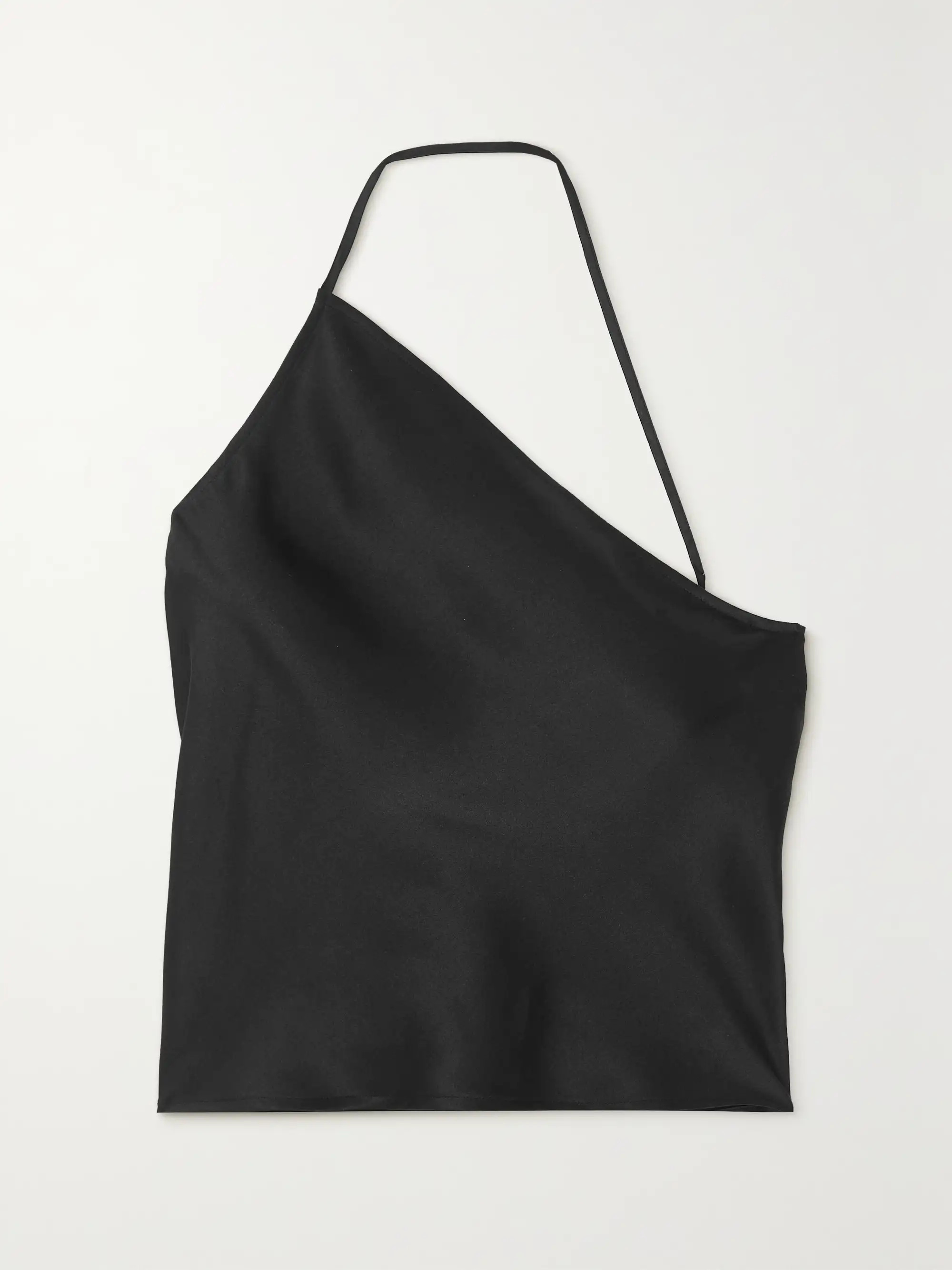 Mandy one-shoulder silk-charmeuse top | NET-A-PORTER APAC