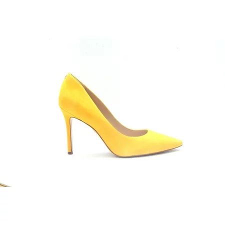 Sam Edelman Hazel Amber Yellow Stiletto Dress Shoes Pointed Toe Pump (Amber Yellow 6) | Walmart (US)