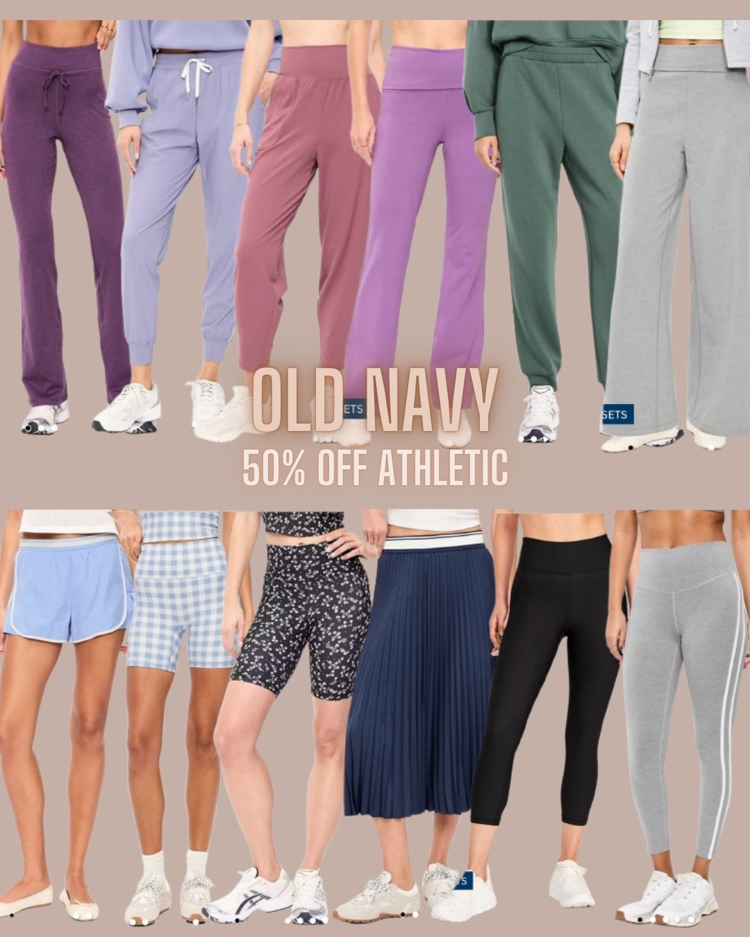 Sale ends tomorrow Sunday

Old navy
Joggers
Pleated skirt
Sweatpants
Biker shorts
Workout clothes
Comfy pants


#LTKActive #LTKSaleAlert