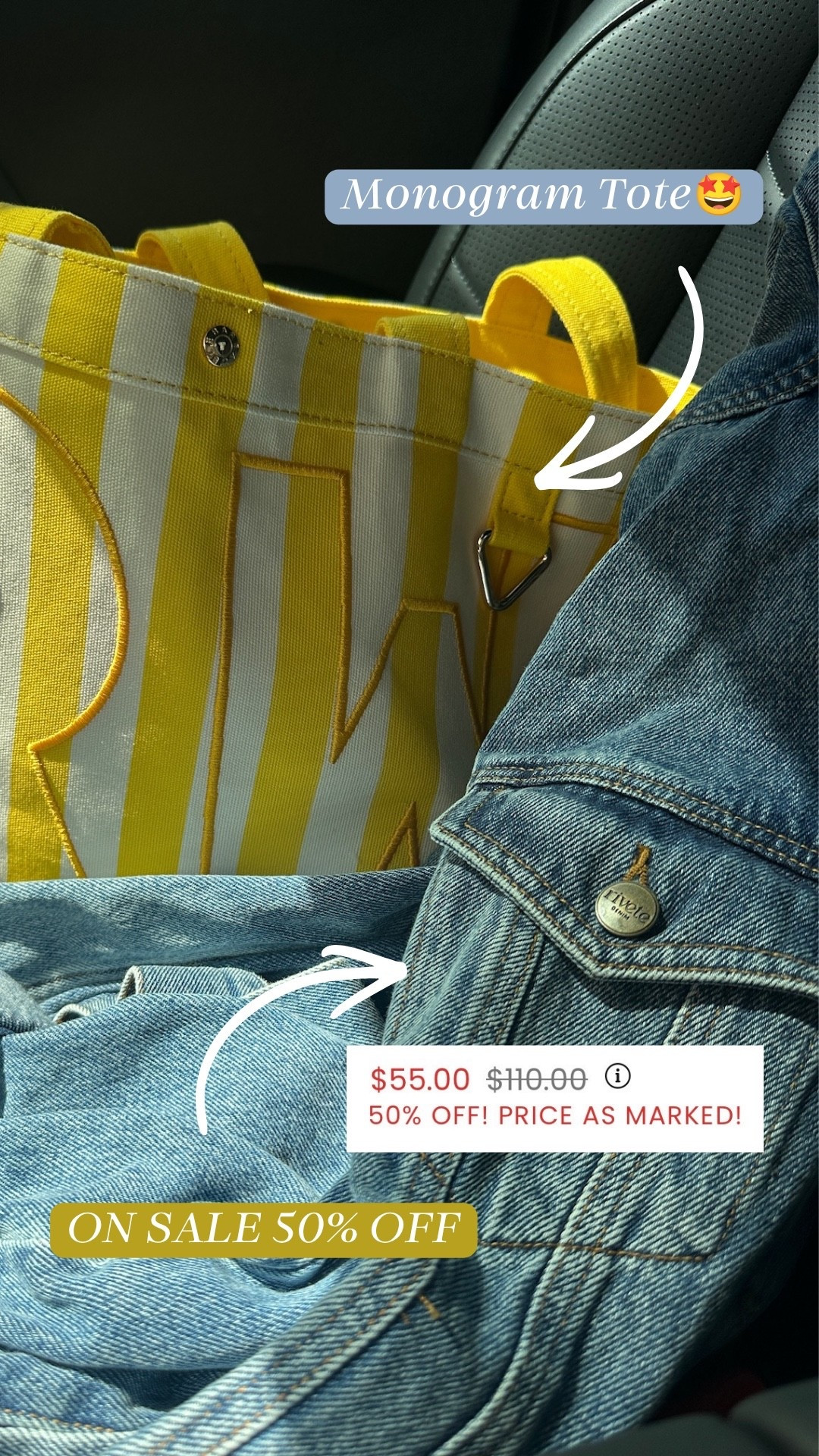 The cutest monogram bag & jacket! The perfect jacket for fall 🤩🔗

#LTKootd #LTKSaleAlert