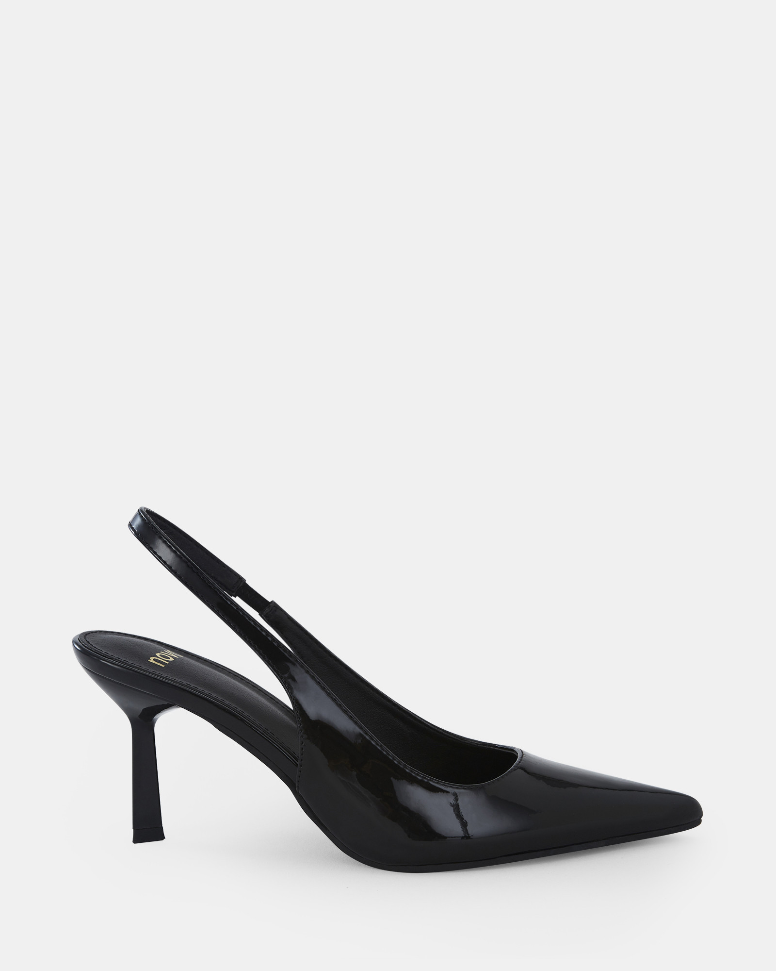 IRAYA Black Patent High Heels | Novo Shoes