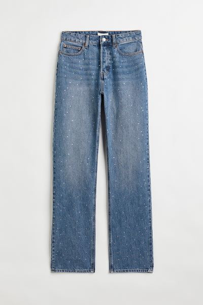 Straight High Jeans | H&M (UK, MY, IN, SG, PH, TW, HK)
