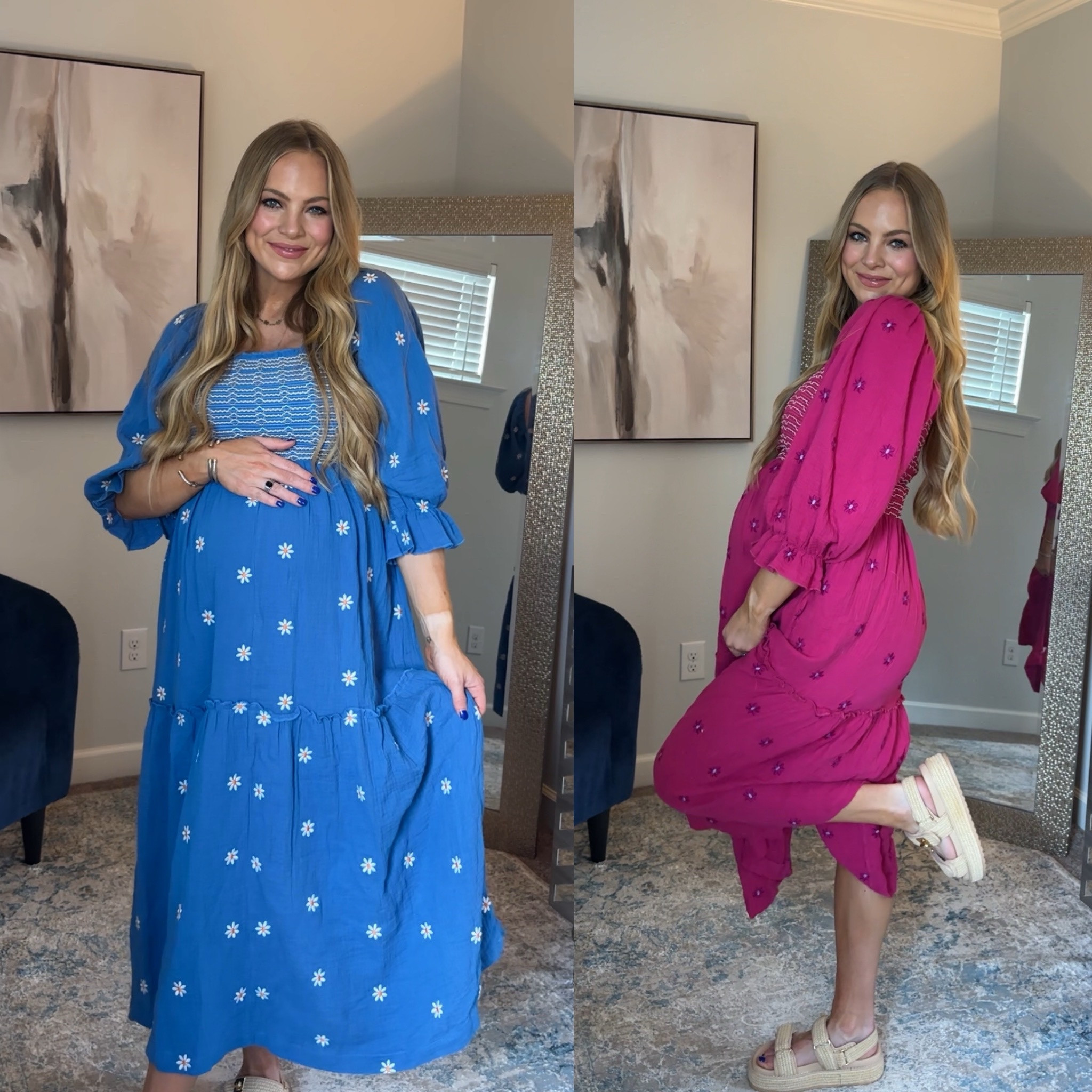 Amazon free people inspired look alike
Dress
Summer spring
Floral
Embroidered
Smocked
Pretty
Affordable
Bump friendly
Pregnant
Blue pink
Baby shower
Dress 

#LTKBump #LTKFindsUnder50 #LTKStyleTip