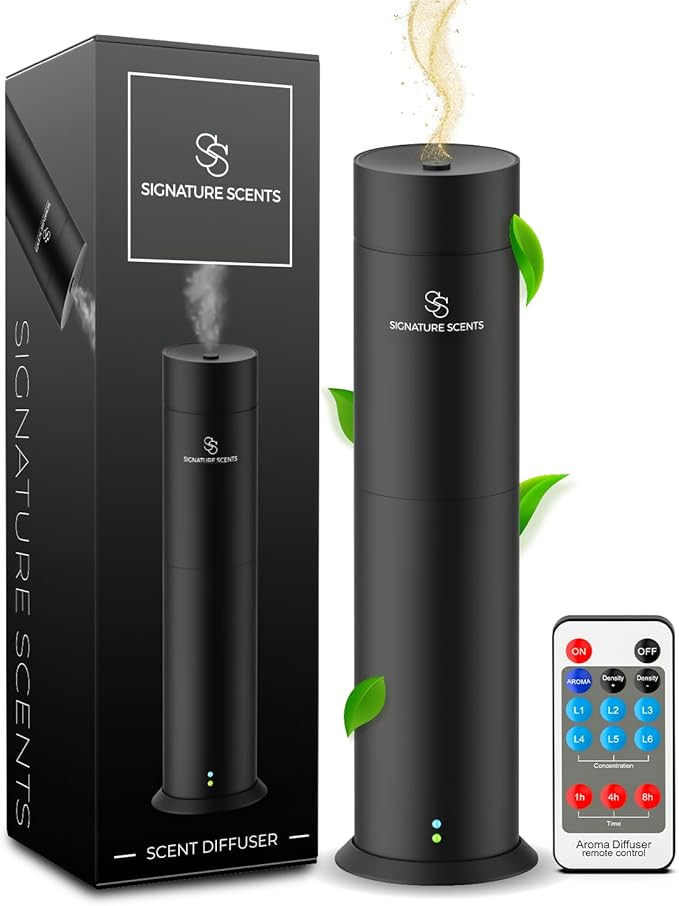 Luxury Essential Oil Diffuser – Waterless Oil Diffuser for Essential Oils - Scent Diffuser for ... | Amazon (US)