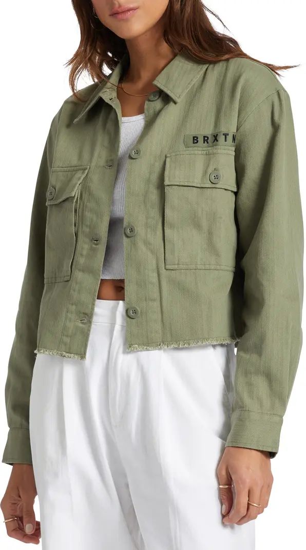 Private Cotton Crop Overshirt | Nordstrom