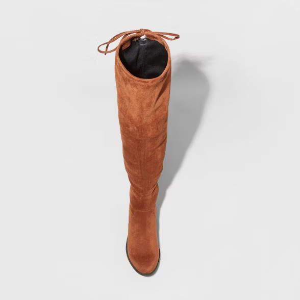 Women's Sidney Microsuede Over the Knee Fashion Boots - A New Day™ | Target