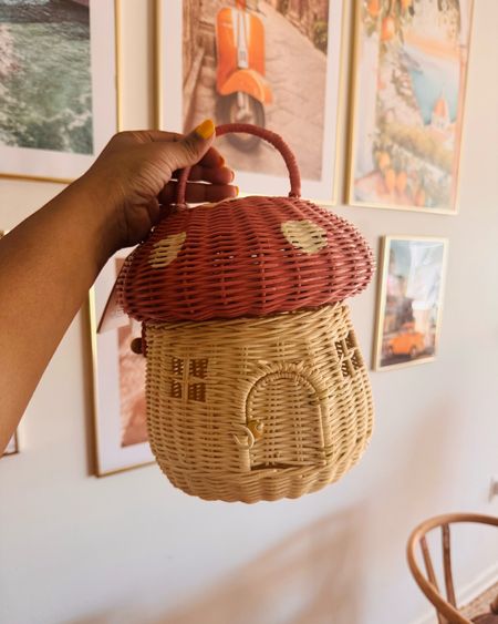 Rattan mushroom basket bag for kids. It’s magical, making the perfect home for your little one’s  favorite toys and dolls.

#kidbag #girlbasket #kudtoys #toy #toys #kidsroom #kidsroomdecor #girlbags #girlaccesories

#LTKItBag #LTKHome #LTKKids