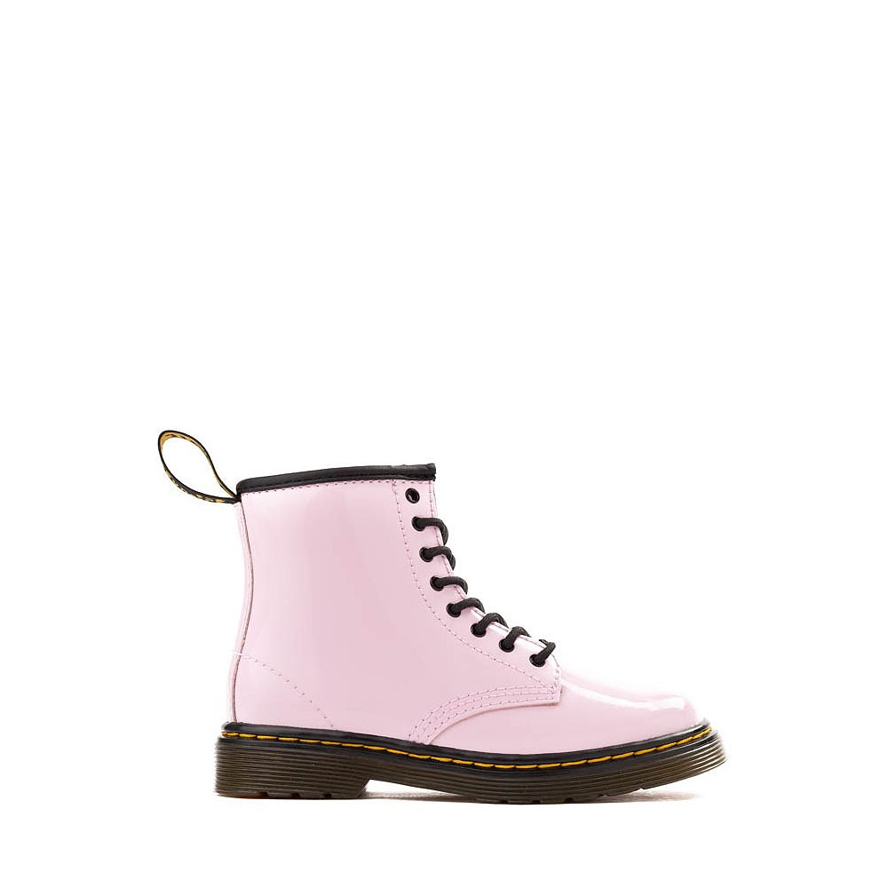Dr. Martens 1460 8-Eye Patent Boot - Toddler - Pale Pink | Journeys