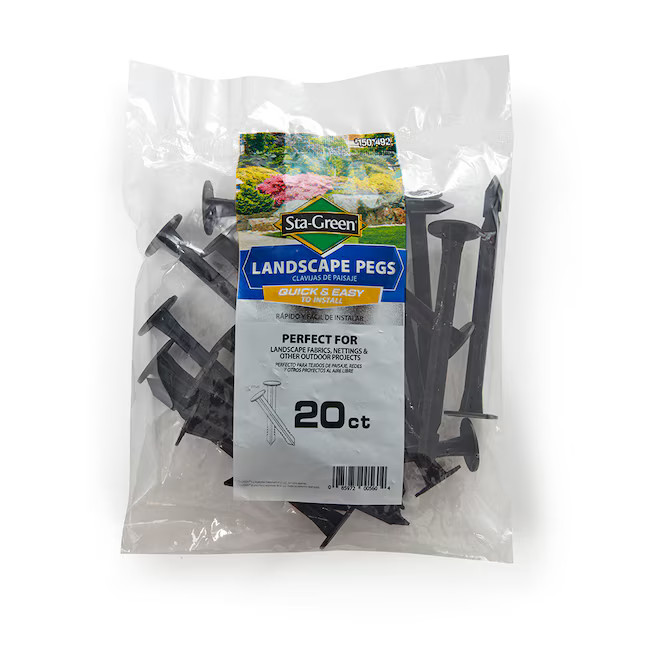 Sta-Green 20 -Pack 4.5-in Plastic Anchor Landscape Stake Lowes.com | Lowe's