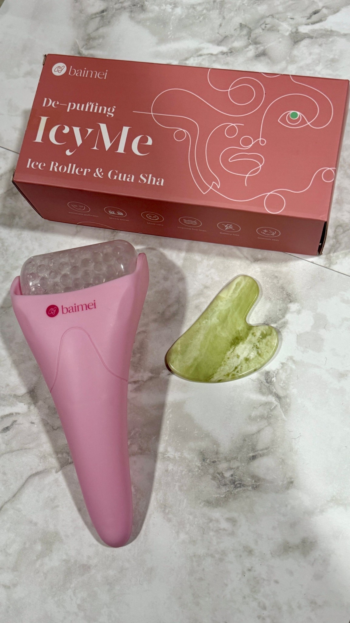 Staying on top of self care is a MUST these days! Love this affordable ice roller and gua sha set from Amazon 🤍🤍 VERY useful if you experience face puffiness, sinus congestion or headaches

Amazon finds, beauty finds, lymphatic, face sculpting 

#LTKmorningroutine #LTKselfcare