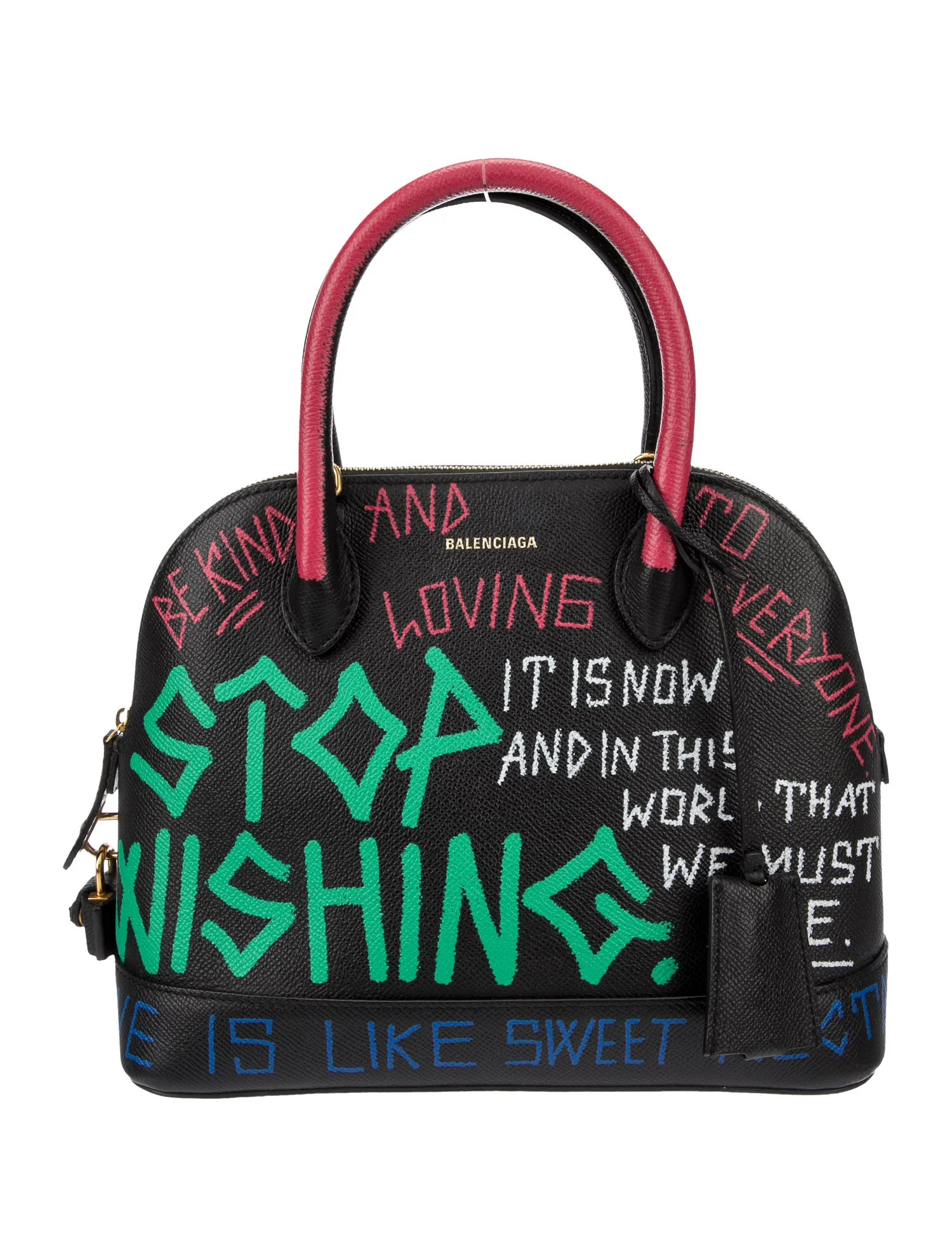 Leather Top Handle Bag | The RealReal