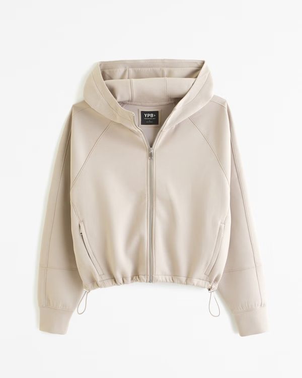 YPB neoKNIT Cinched Full-Zip | Abercrombie & Fitch (US)