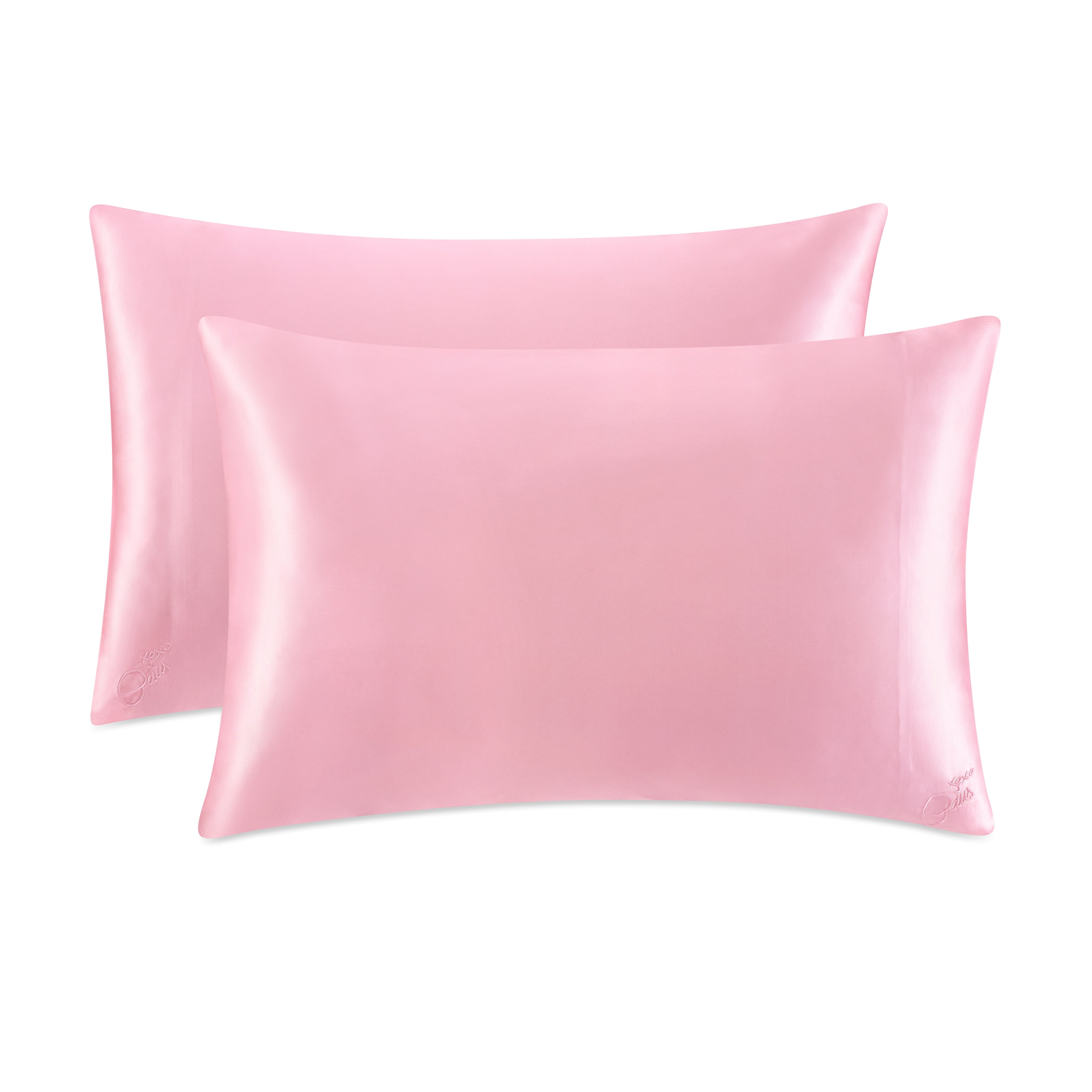Paris Hilton Satin Pillowcase 2-Pack, Pink, Standard | Walmart (US)