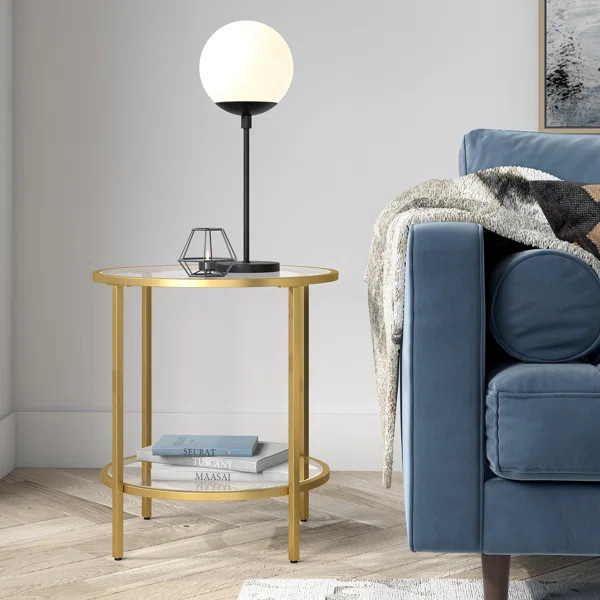 Ceno Glass Top End Table | Wayfair North America