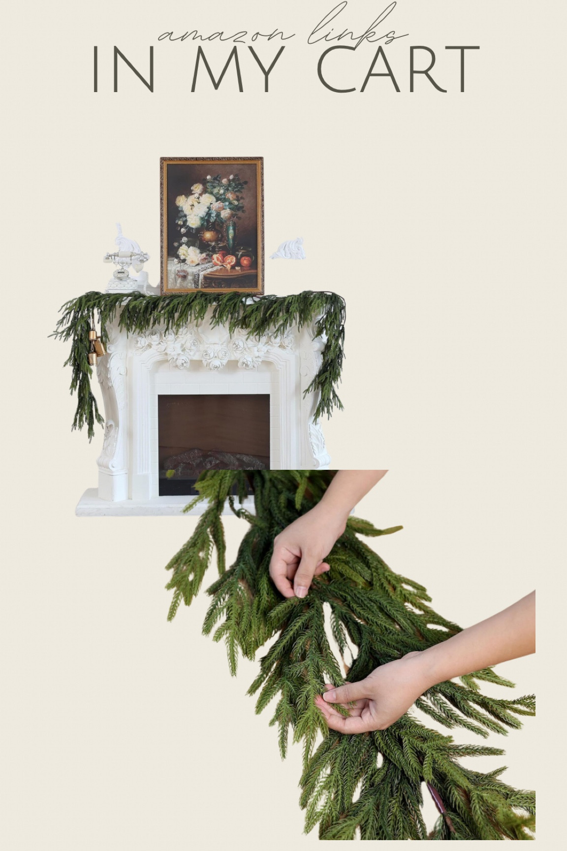 Viral garland for under $25!!!

#LTKsale #LTKwinter #LTKcanada