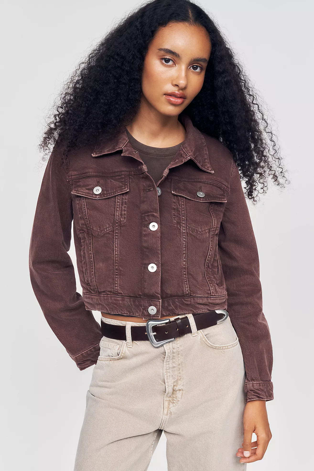 Pilcro Shrunken Denim Jacket | Anthropologie (US)