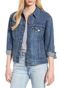 Ex-Boyfriend Denim Trucker Jacket | Nordstrom