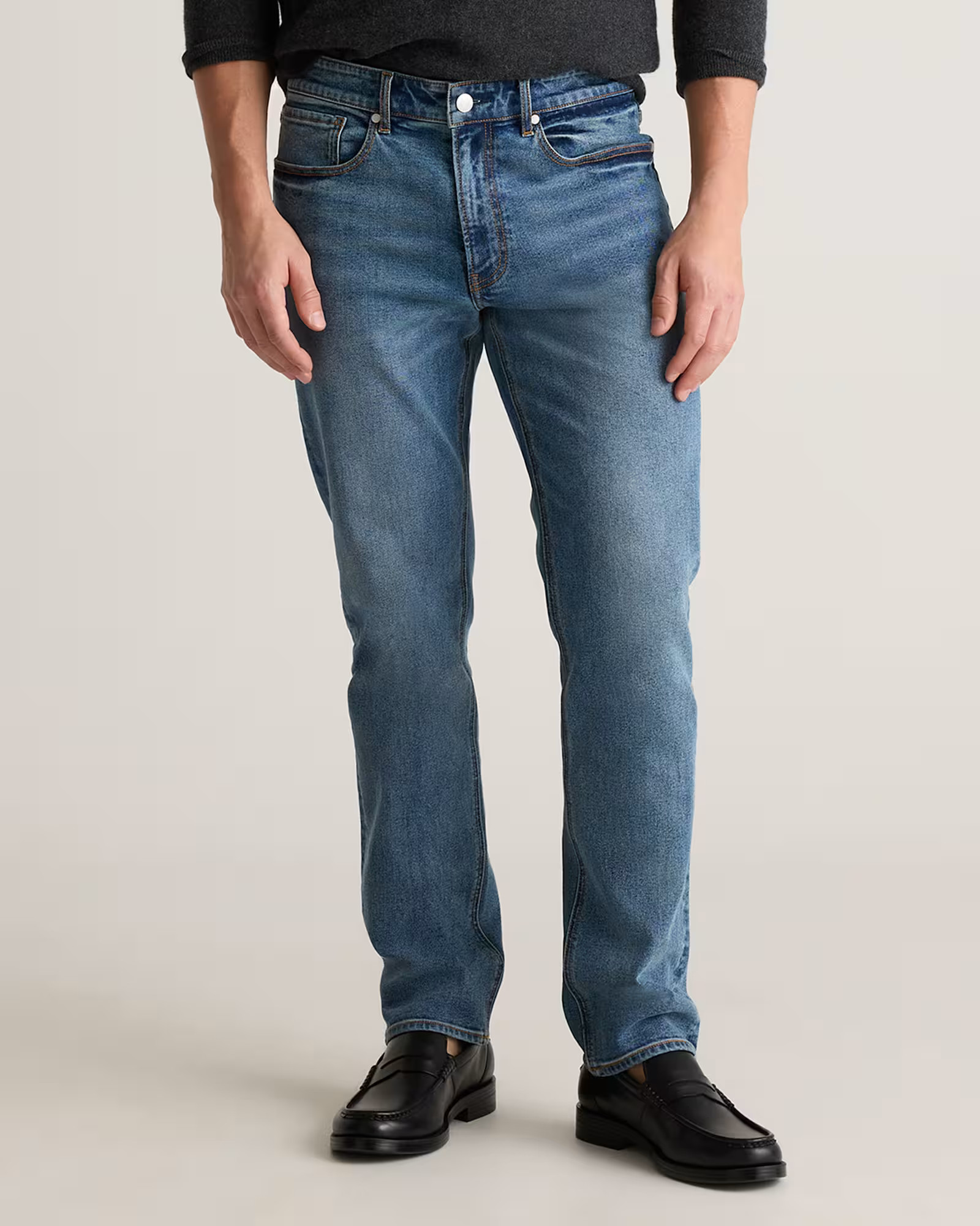 Warren Stretch Straight Jeans | Quince