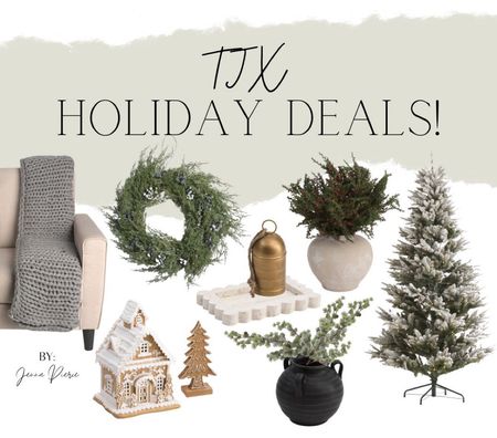 Here are some AMAZING holiday finds from Marshals and TJ Maxx! 🚨 These pieces definitely help to give off a high-end look to your holiday decorating at a great price! #tjmaxxdecor #homedecor #ltkhome #holidaydecor #holidayhomedecor #christmasdecor 

#LTKSeasonal #LTKhome #LTKHoliday