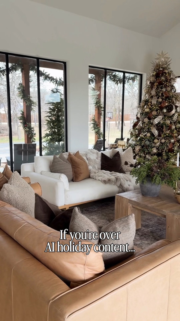 A little real-life Christmas decorating inspiration from our home!