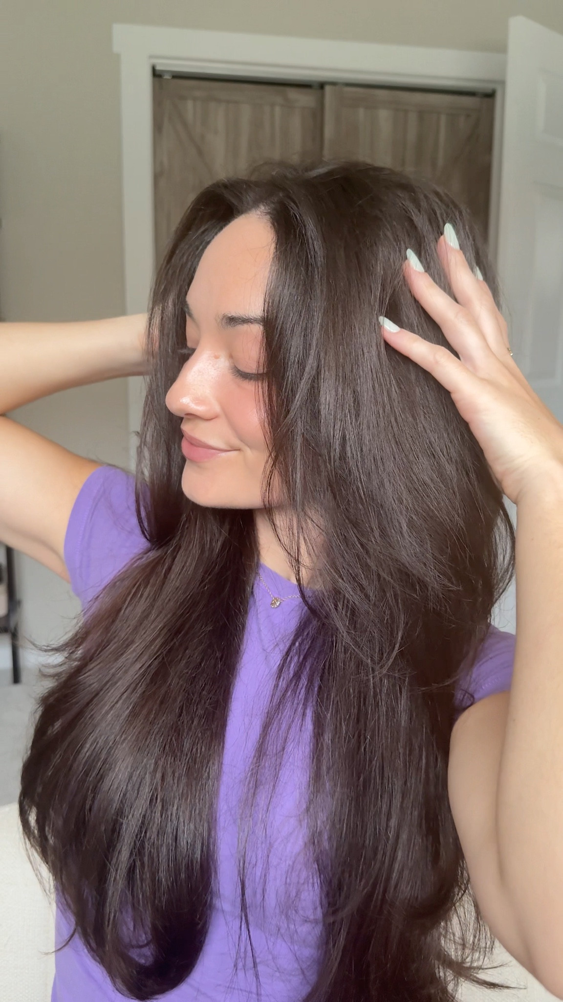  #ad you don’t need to break the bank to have hair that shines bright like a diamond 💎 still loving these products from Garnier for an at home blowout with tons of shine, a smooth and sleeky feel, and long-lasting frizz control (even in 97% humidity) #garnierpartner #TargetPartner @Target  @garnierusa 

#LTKBeauty #LTKmorningroutine #LTKgrwm
